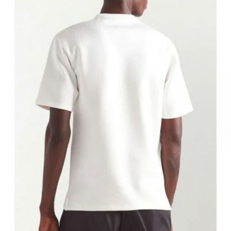 Prada Tişört 3D Logo Beyaz - Prada 3d Logo Tshirt Beyaz
