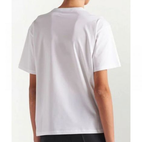 Prada Tişört Logo Beyaz - Prada Logo T Shirt Prada Tişört Beyaz