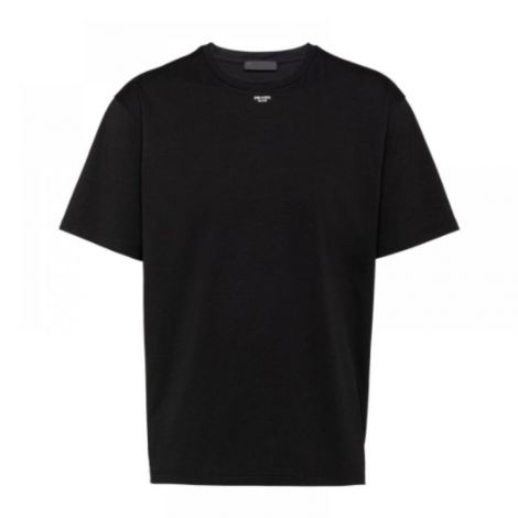 Prada Tişört Logo Siyah - Prada Logo T Shirt Siyah