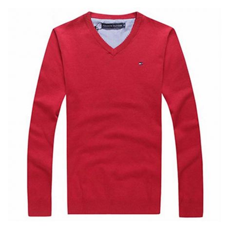 Tommy Hilfiger Sweatshirt Kırmızı - Tommy Hilfiger 14