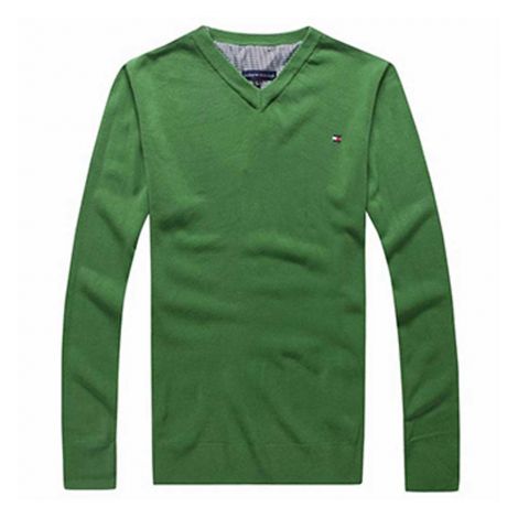 Tommy Hilfiger Sweatshirt Yeşil - Tommy Hilfiger 7