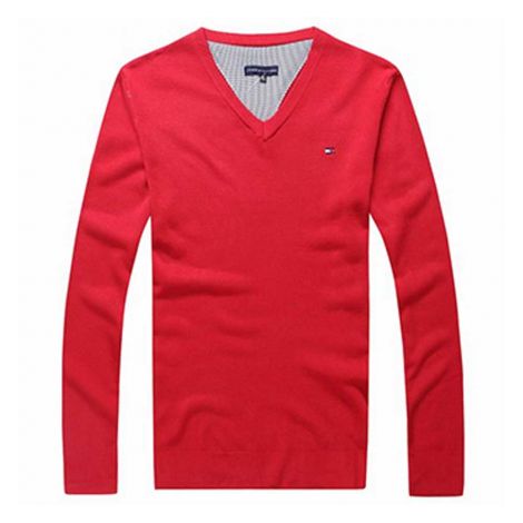 Tommy Hilfiger Sweatshirt Kırmızı - Tommy Hilfiger 9