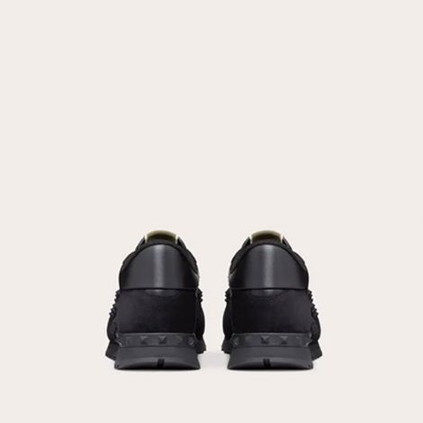 Valentino Ayakkabı Rockstud Siyah - Valentino Ayakkabi Sneakers Erkek Calfskin Rockstud Siyah