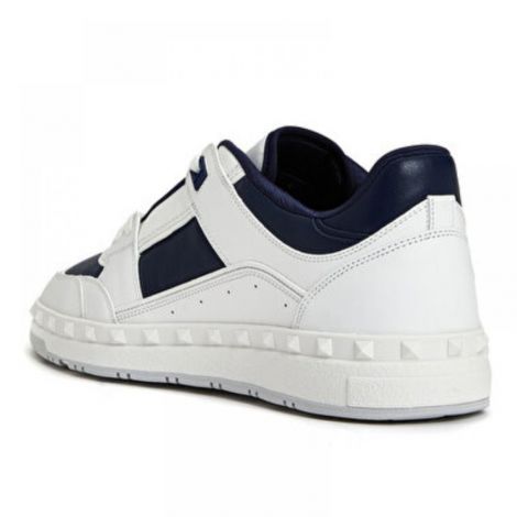 Valentino Ayakkabı Sneaker Beyaz - Valentino Garavani Sneaker Valentino Erkek Ayakkabi Valentino Ayakkabi Lacivert Beyaz