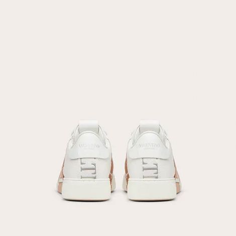 Valentino Ayakkabı VL7N BAND Beyaz - Valentino Kadin Ayakkabi Vl7n Sneaker In Banded Calfskin Leather Beyaz