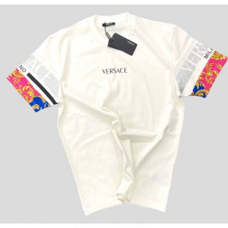 Versace Tişört Beyaz - Versace Men T Shirt Versace Tisort Versace Erkek Tisort Beyaz