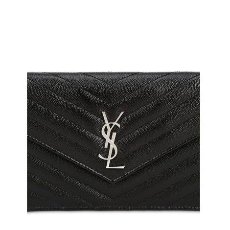 Saint Laurent Çanta Monogram Siyah - Yves Saint Laurent Canta Md Monogram Quilted Leather Bag Siyah